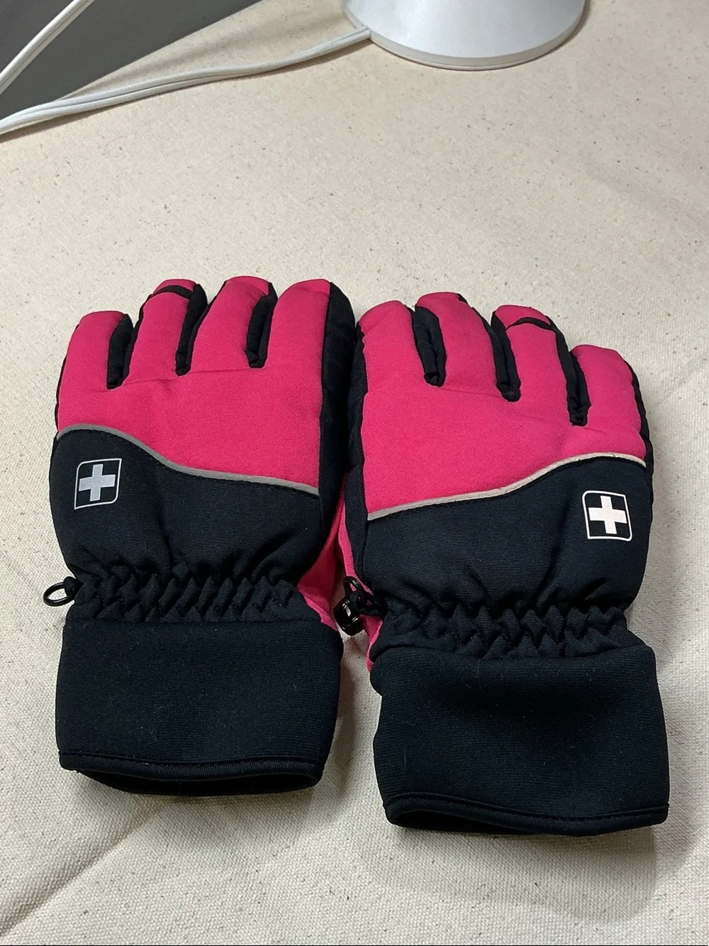 Swiss Tech Kids Pink and Black Insulated Winter.